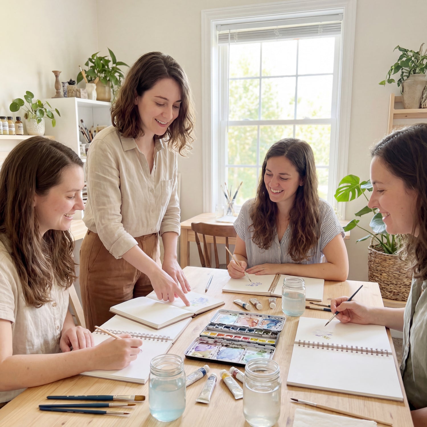 Cours d’aquarelle convivial et créatif – communauté Juliette Creative StudioCours d’aquarelle convivial et créatif – communauté Juliette Creative Studio